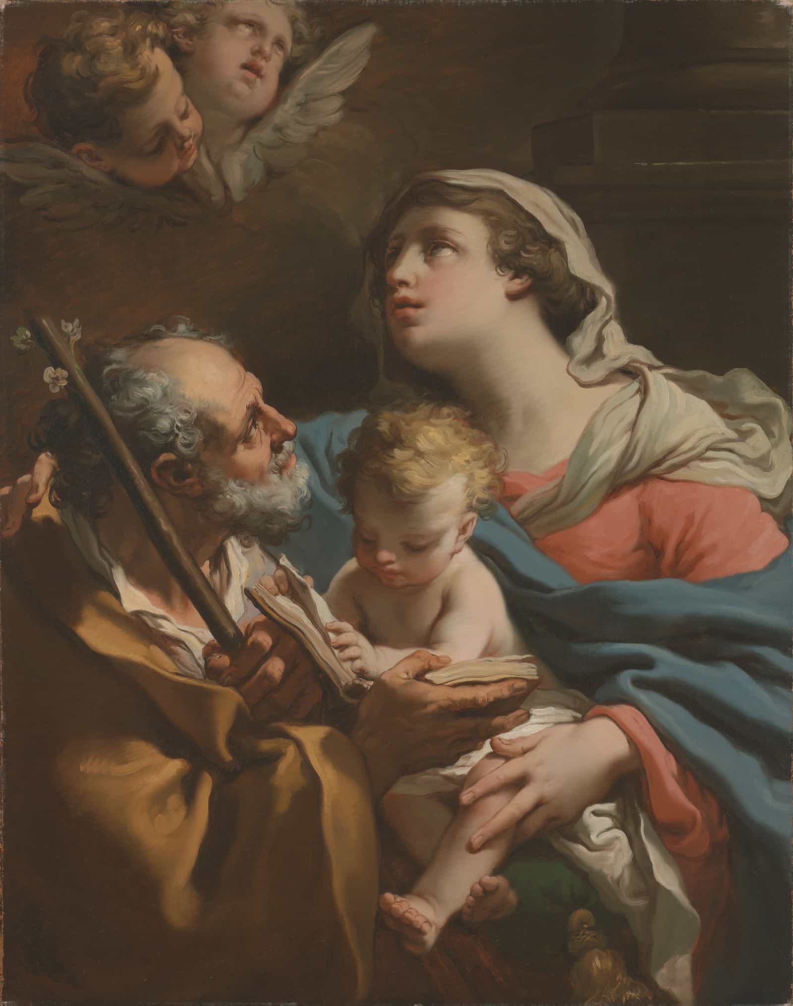The Holy Family by Gaetano Gandolfi - Image 4