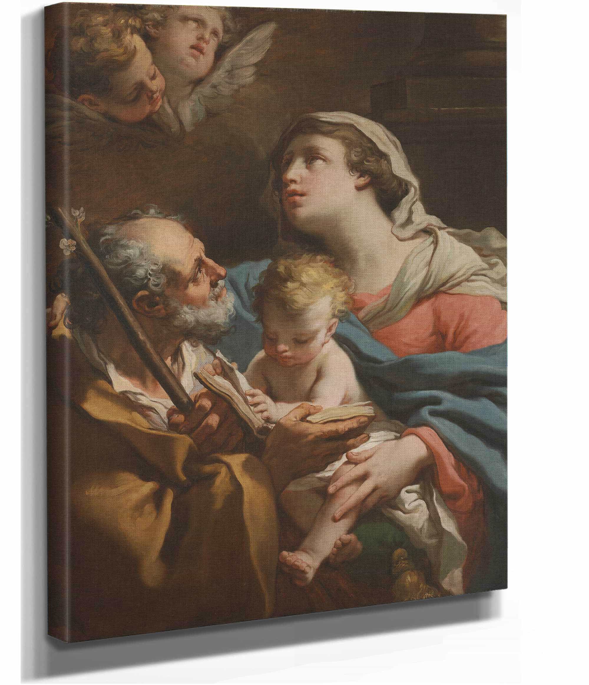 The Holy Family by Gaetano Gandolfi - Image 5