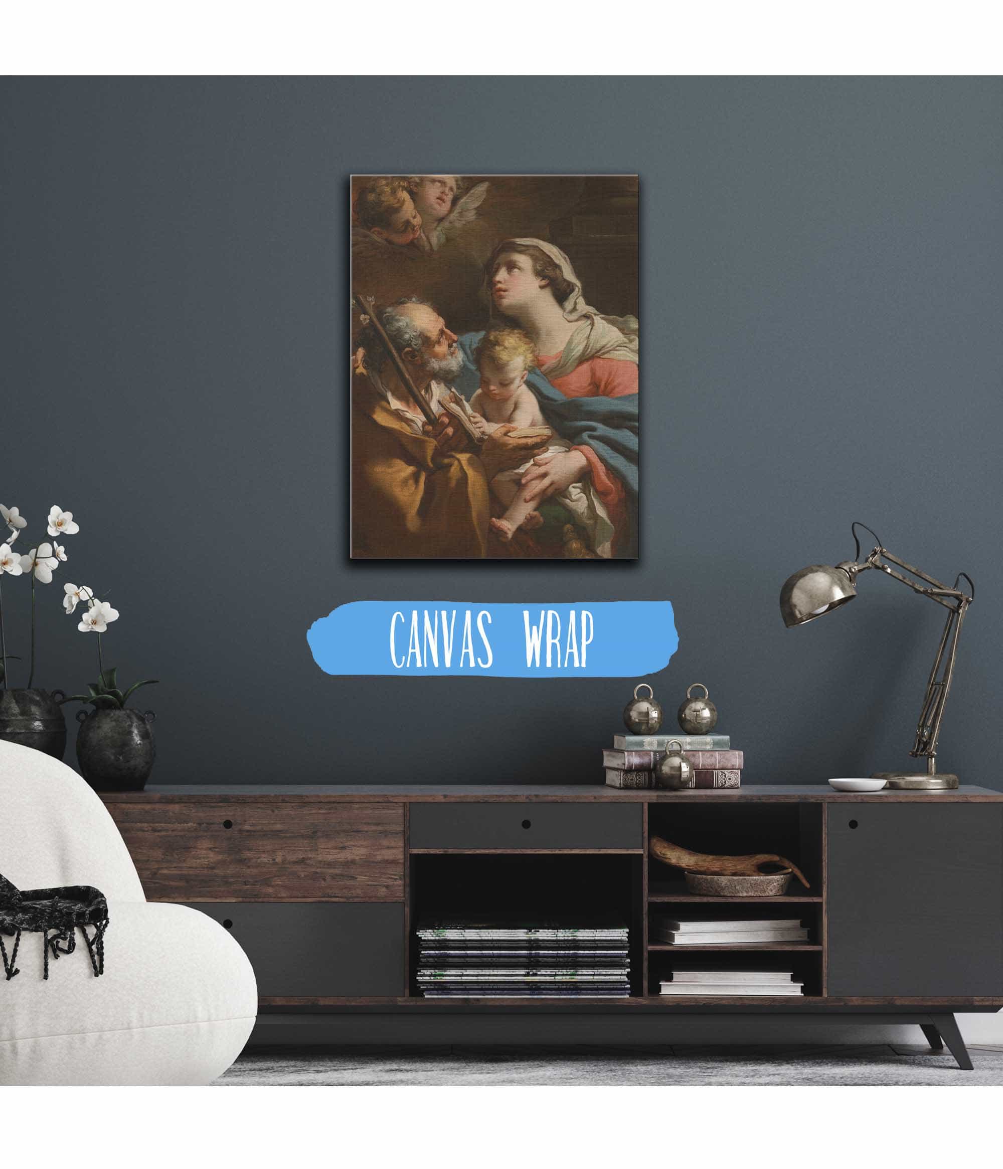 The Holy Family by Gaetano Gandolfi - Image 6