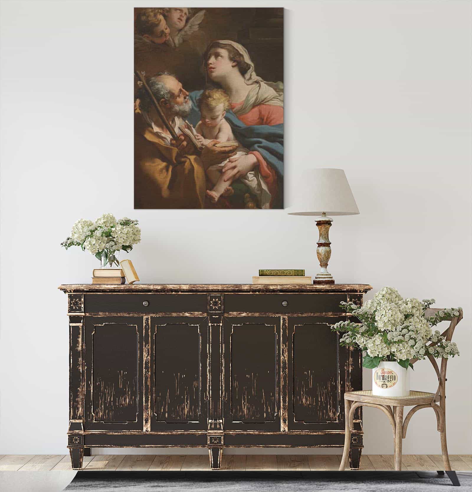 The Holy Family by Gaetano Gandolfi - Image 7