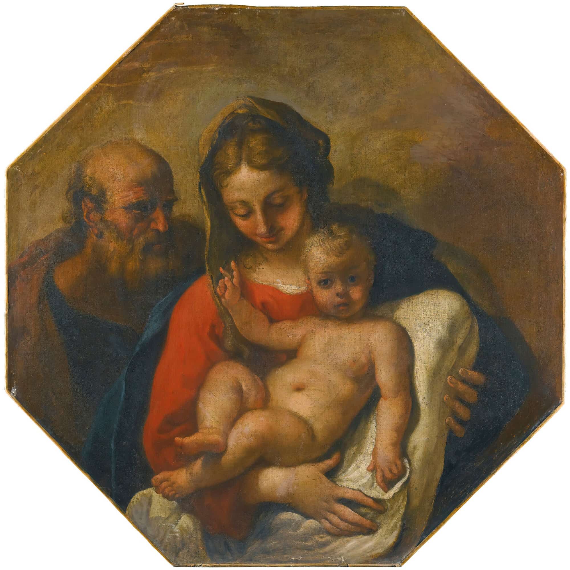 The Holy Family by Sebastiano Ricci - Image 4
