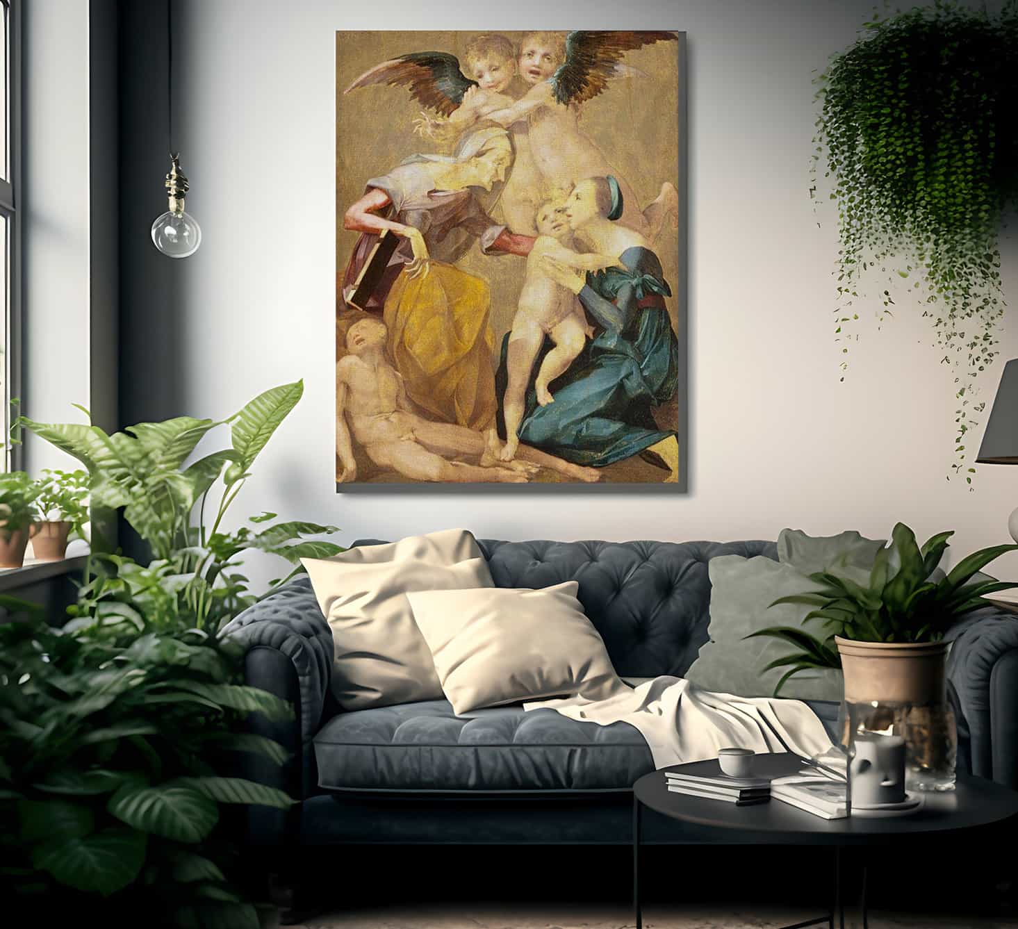 The Holy Family By Rosso Fiorentino - Image 2