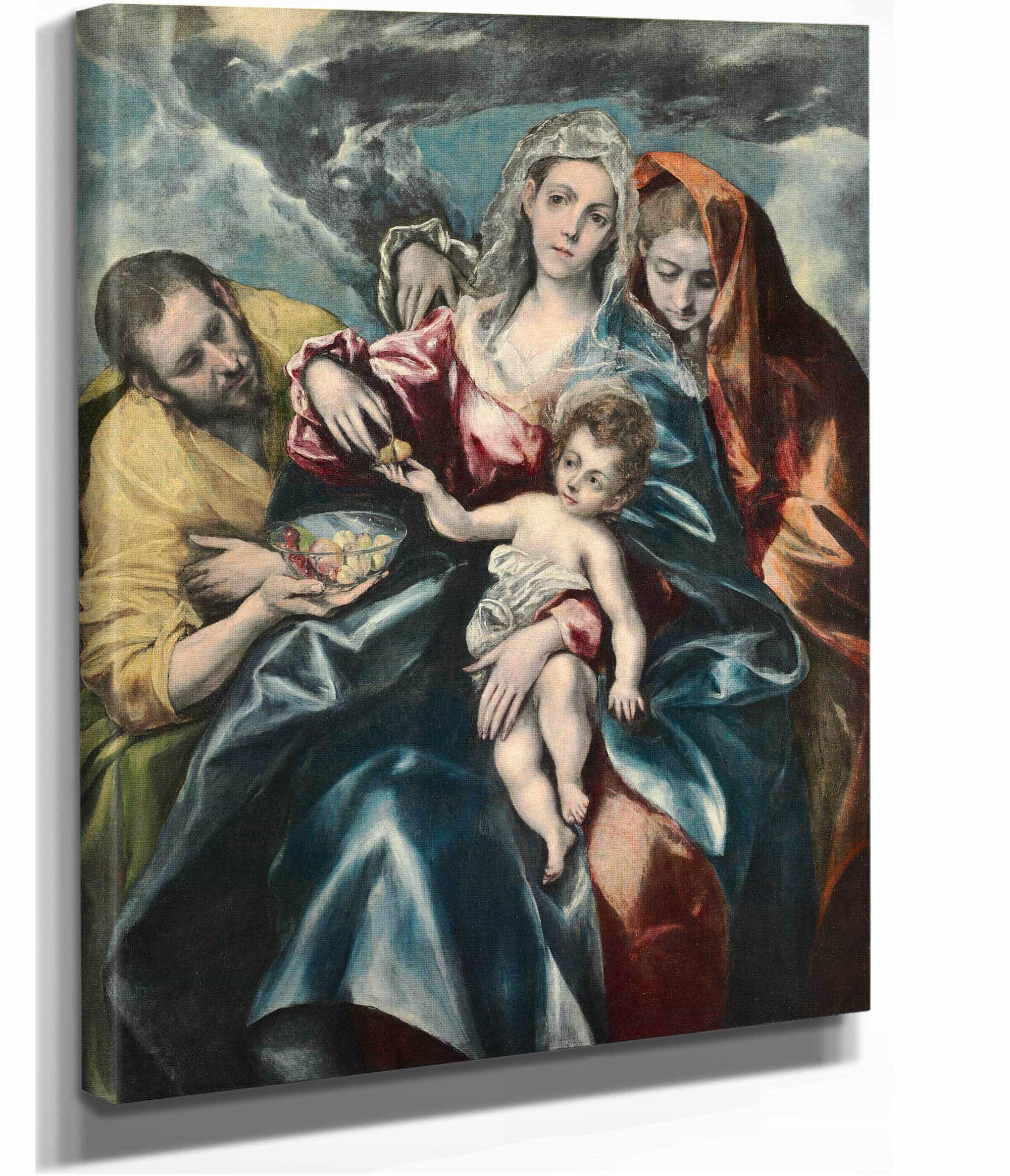 The Holy Family With Mary Magdalen by El Greco - Image 2