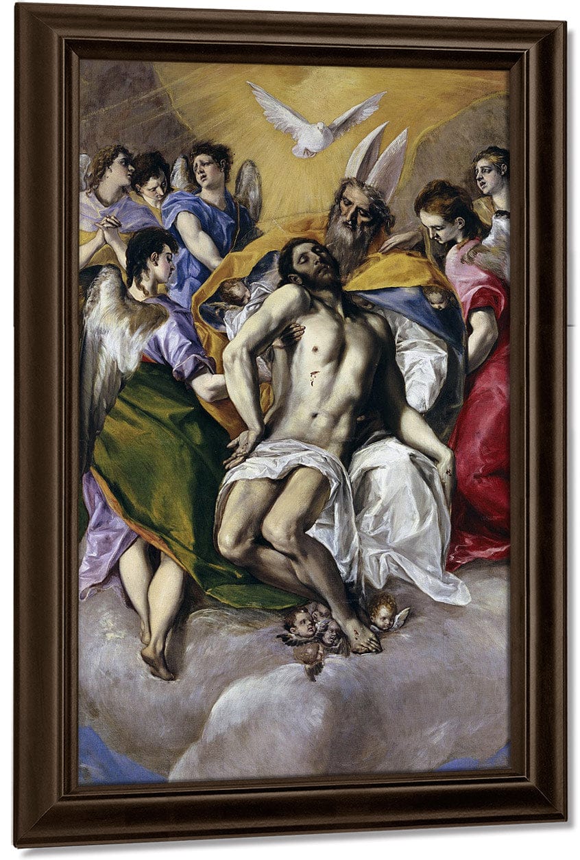 The Holy Trinity 1579 1 By El Greco - Image 5