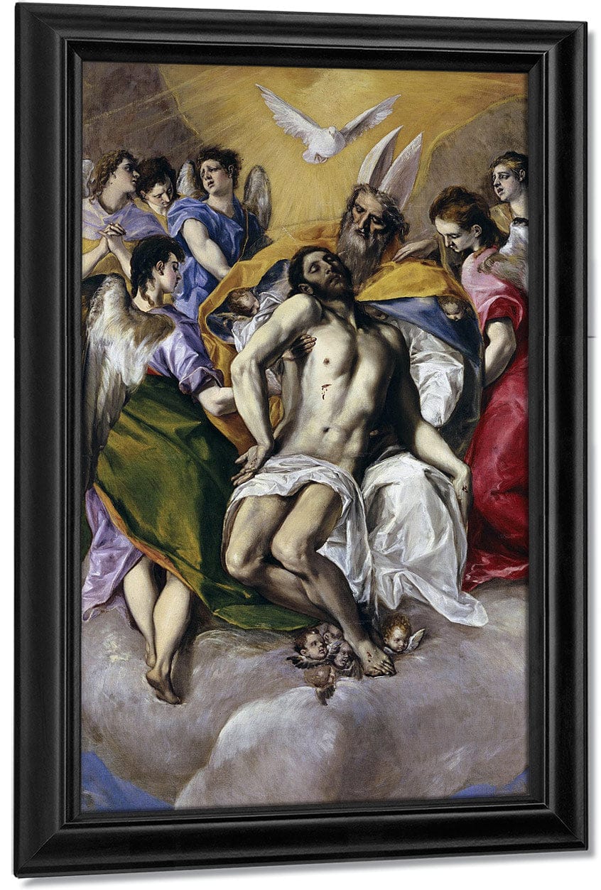 The Holy Trinity 1579 1 By El Greco - Image 7