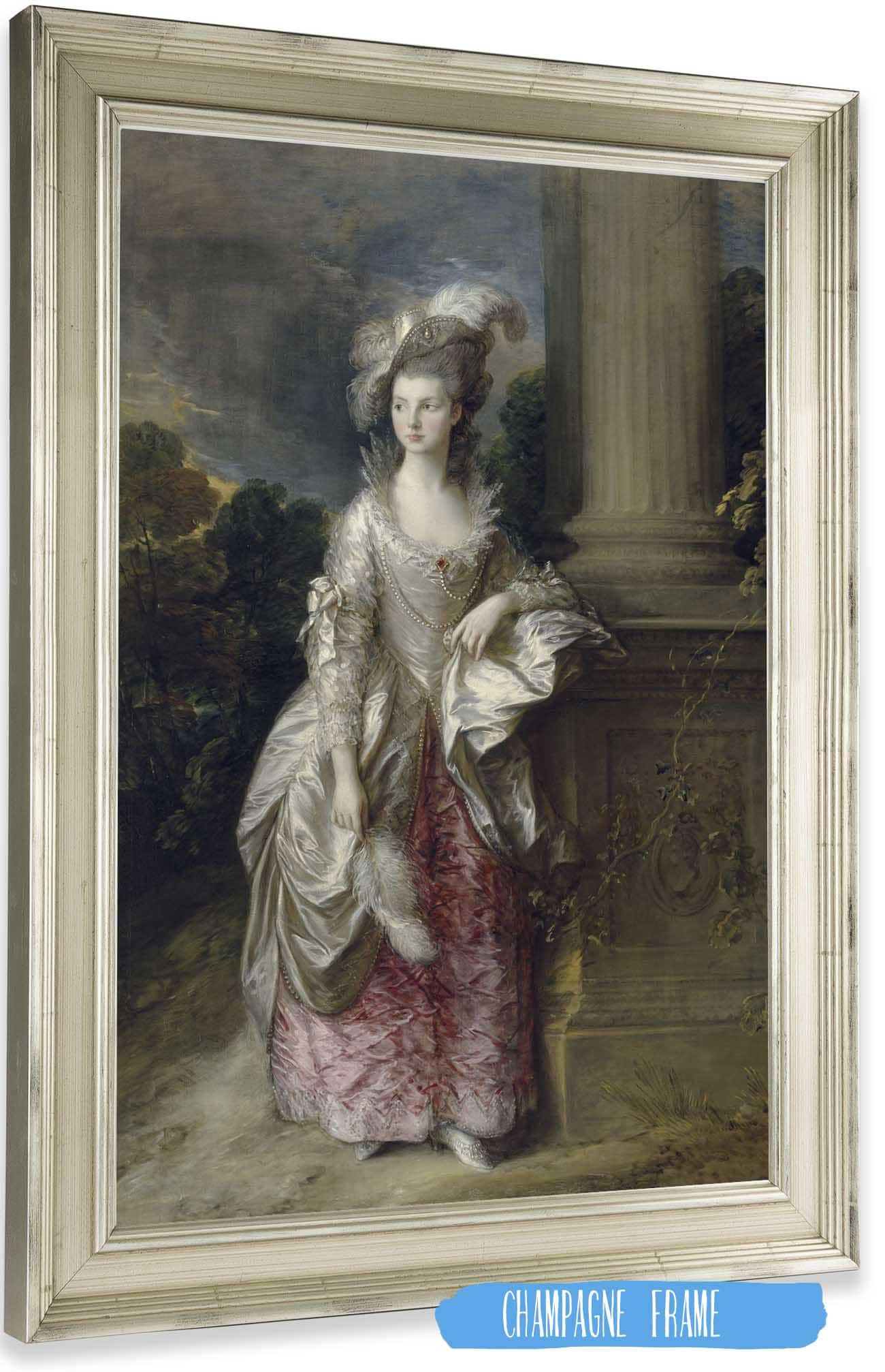 The Honourable Mrs Graham by Thomas Gainsborough