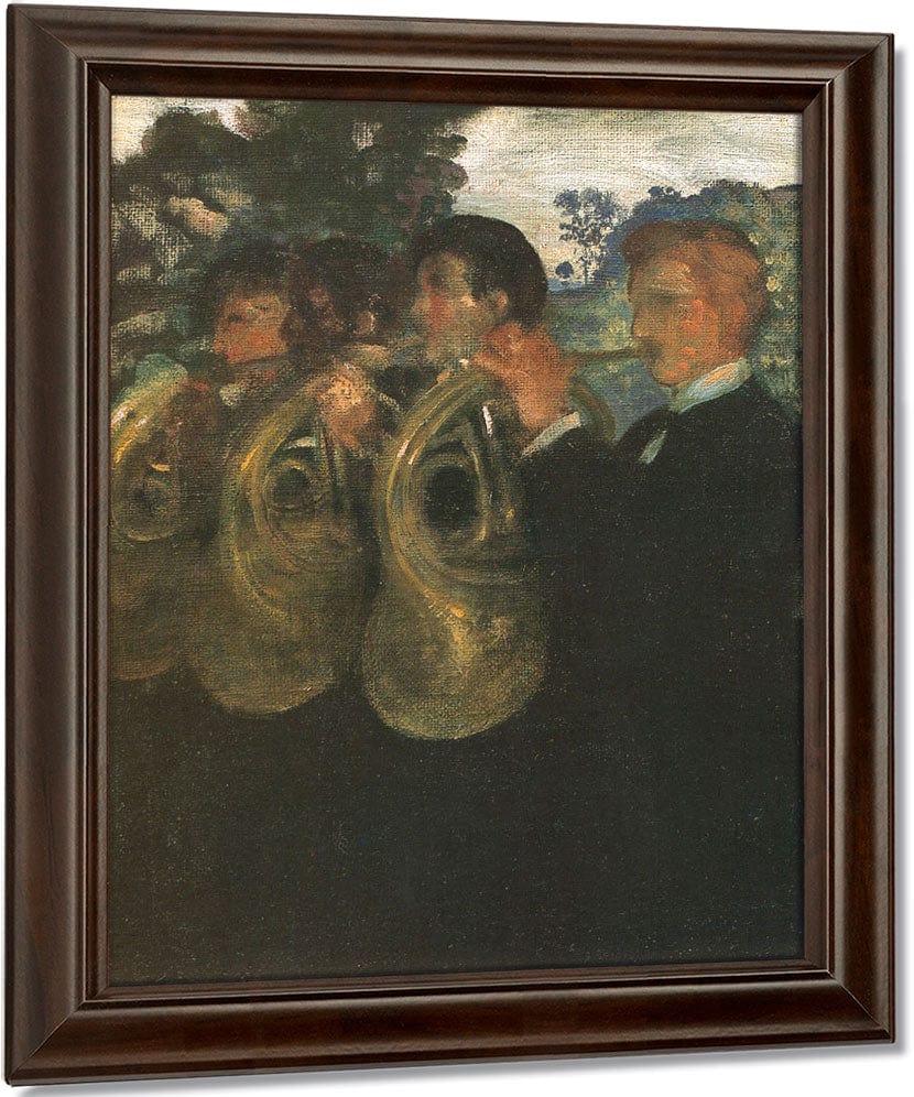 The Horn Players 1893 By Arthur B Davies - Image 5