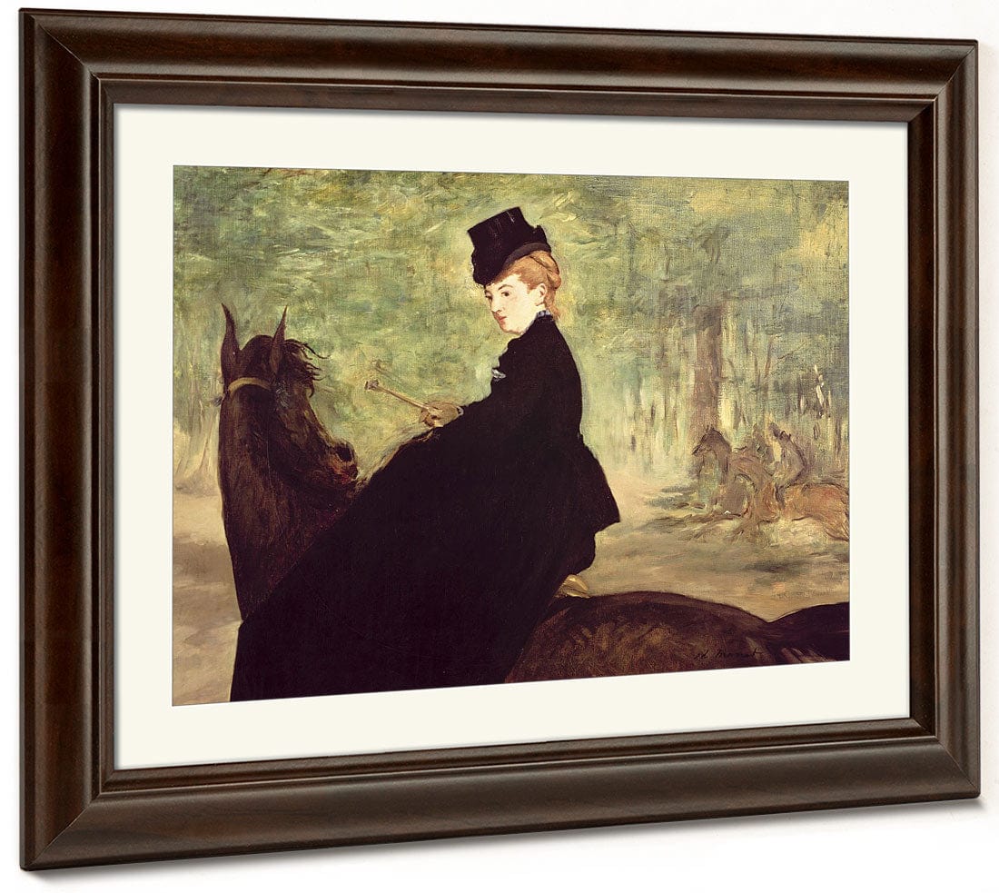 The Horsewoman By Edouard Manet - Image 5