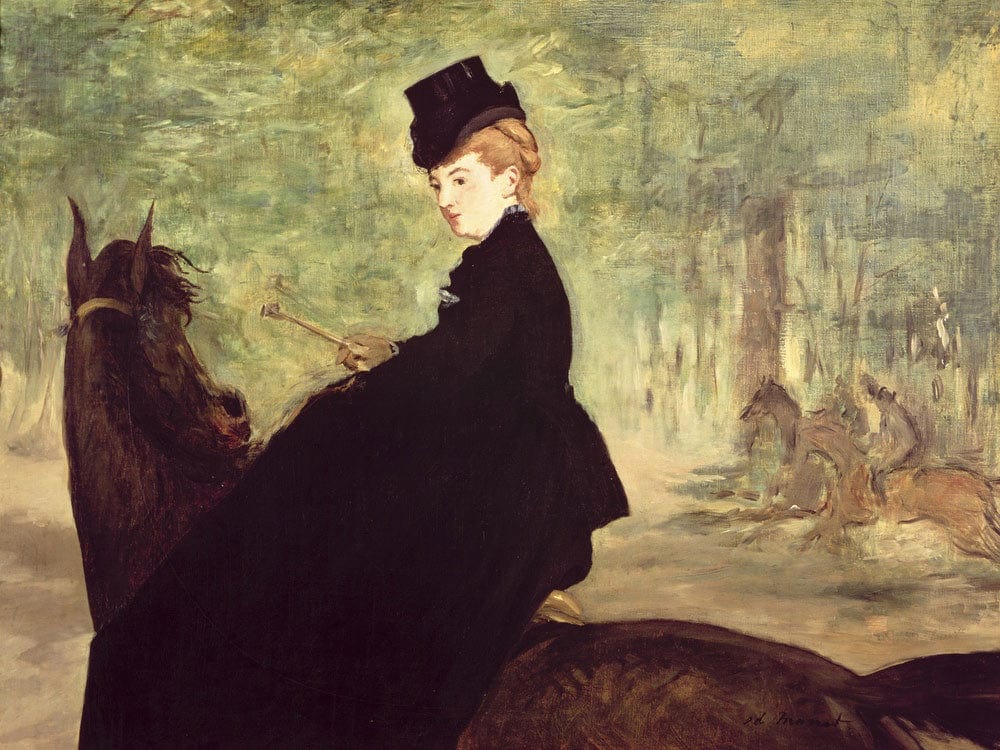 The Horsewoman By Edouard Manet - Image 7