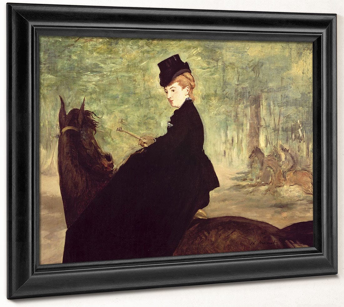 The Horsewoman By Edouard Manet - Image 8