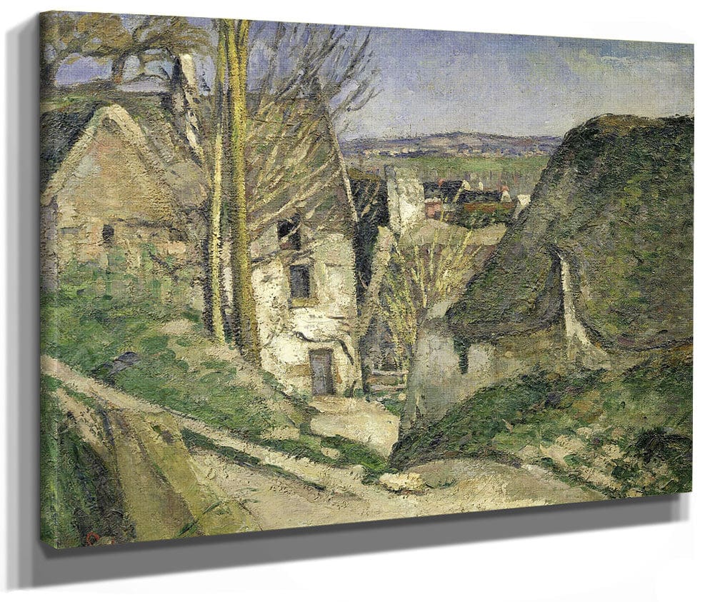 The House Of The Hanged Man, Auvers Sur Oise 1 By Paul Cezanne