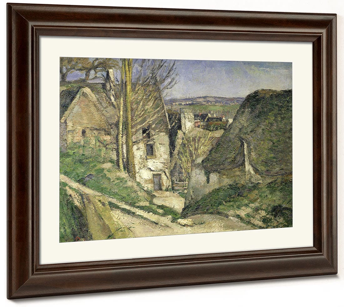 The House Of The Hanged Man, Auvers Sur Oise 1 By Paul Cezanne - Image 3