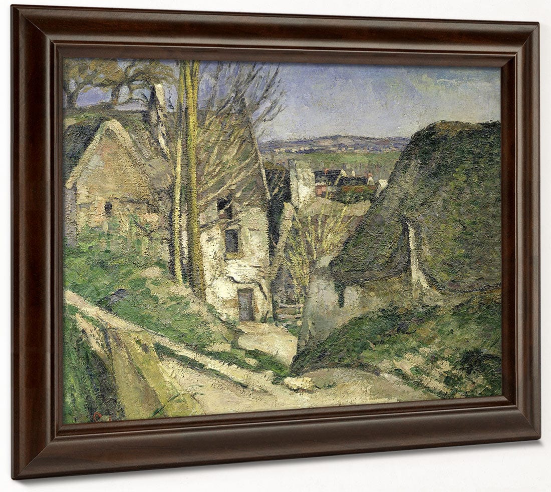 The House Of The Hanged Man, Auvers Sur Oise 1 By Paul Cezanne - Image 4