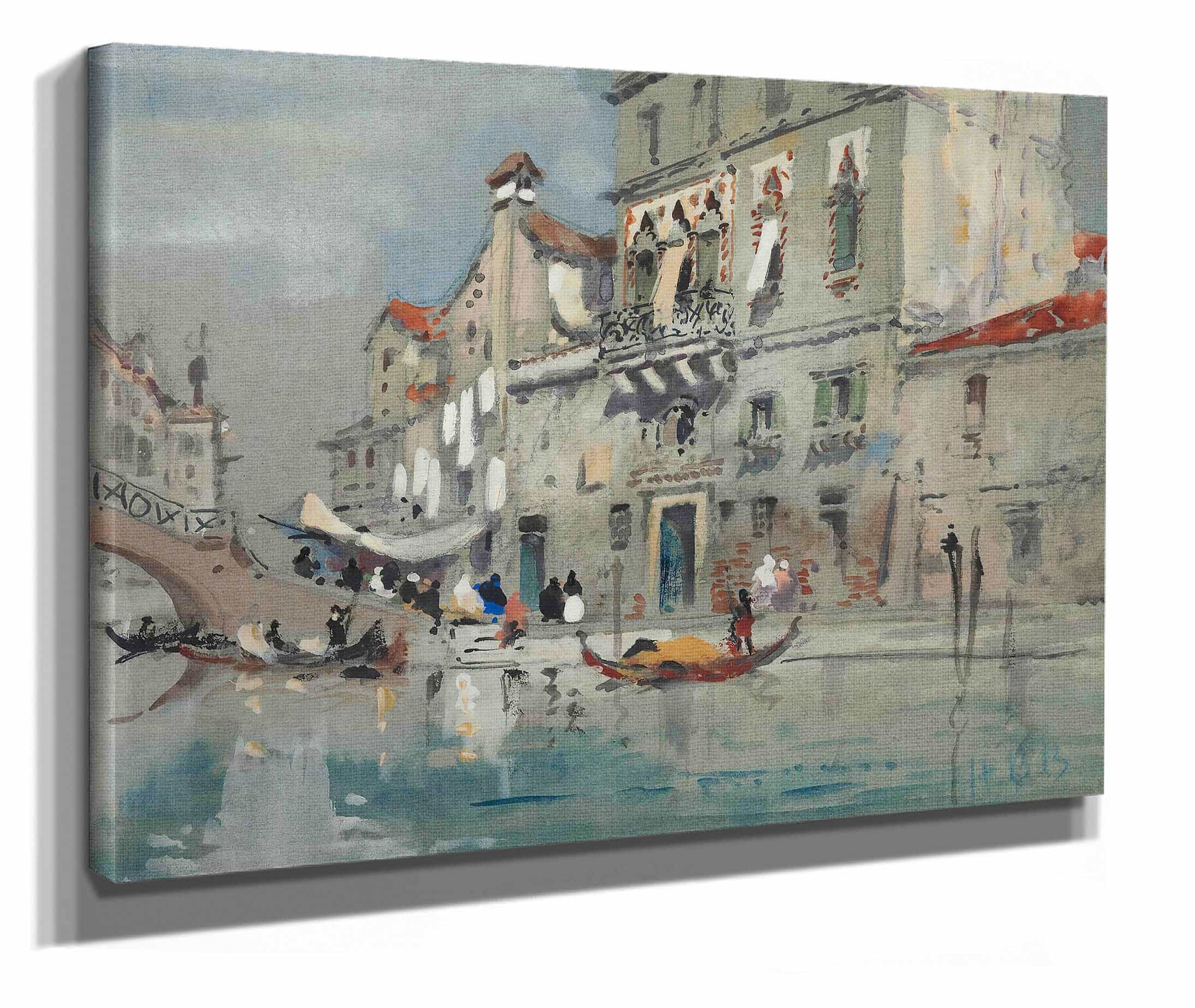 The House Of Tintoretto Venice by Hercules Brabazon Brabazon - Image 2