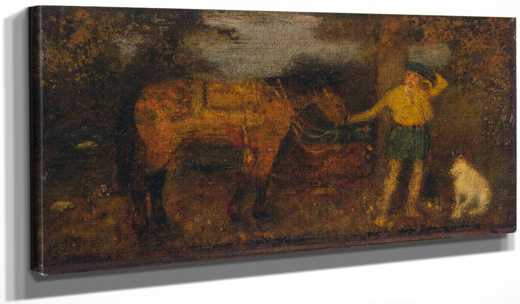 The Hunter By  Ryder, Albert Pinkham - Image 3