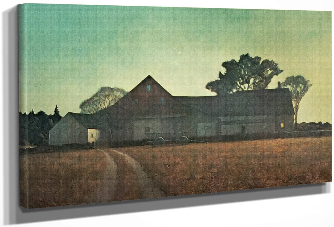 The Hupper Farm By NC Wyeth