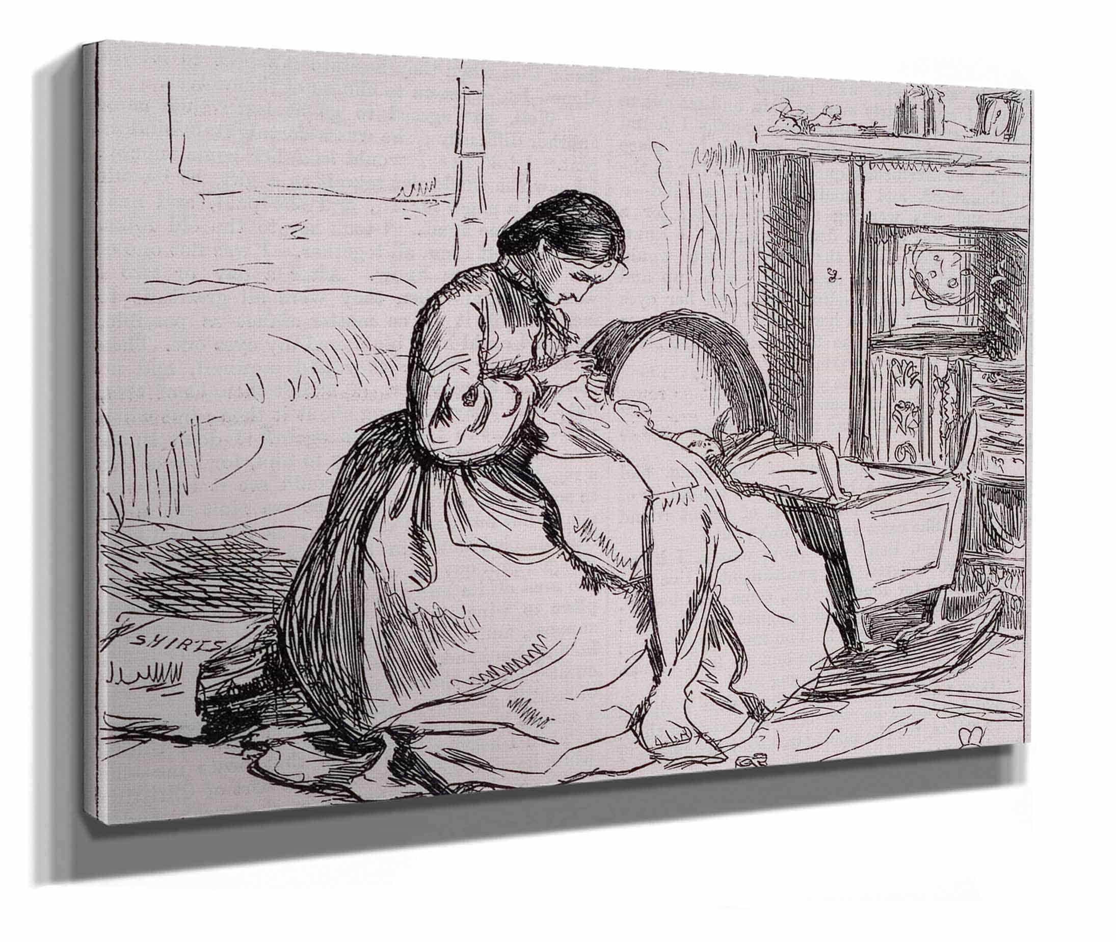 The Iceberg The Seamstress by Sir John Everett Millais - Image 2