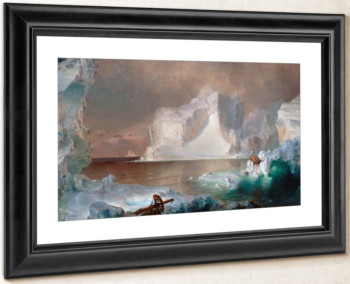 The Icebergs 1861 By Frederic Edwin Church - Image 4