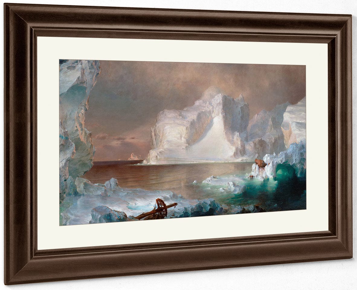 The Icebergs 1861 By Frederic Edwin Church - Image 5
