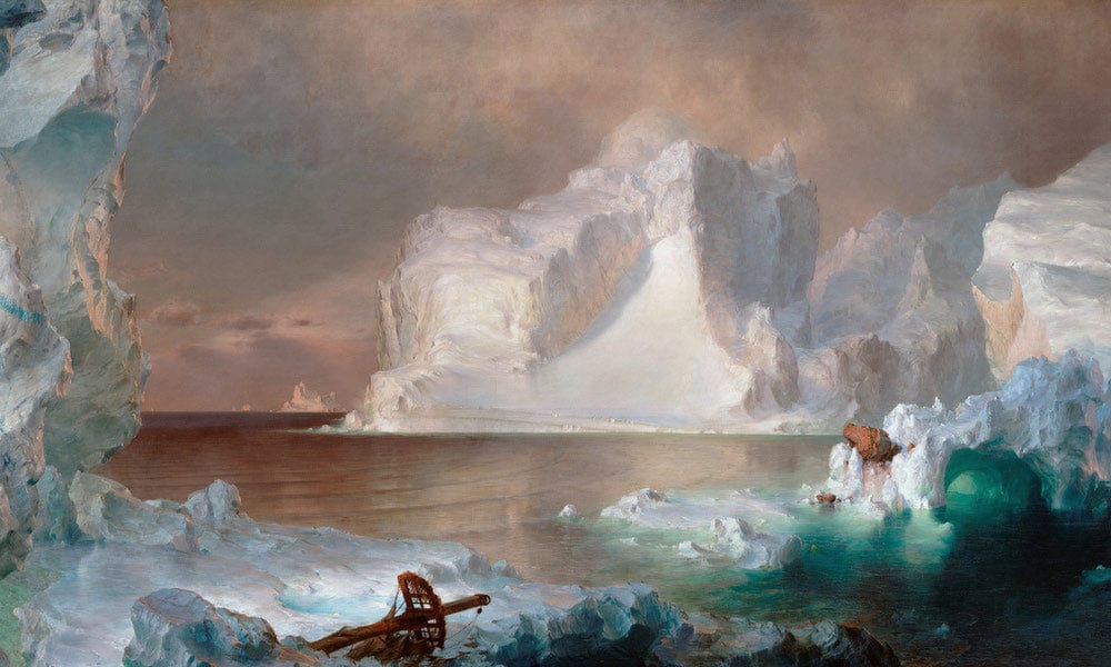 The Icebergs 1861 By Frederic Edwin Church - Image 7