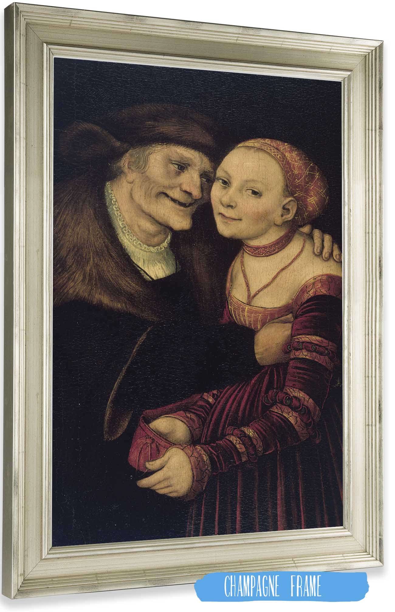 The Ill Matched Couple by Lucas Cranach The Elder