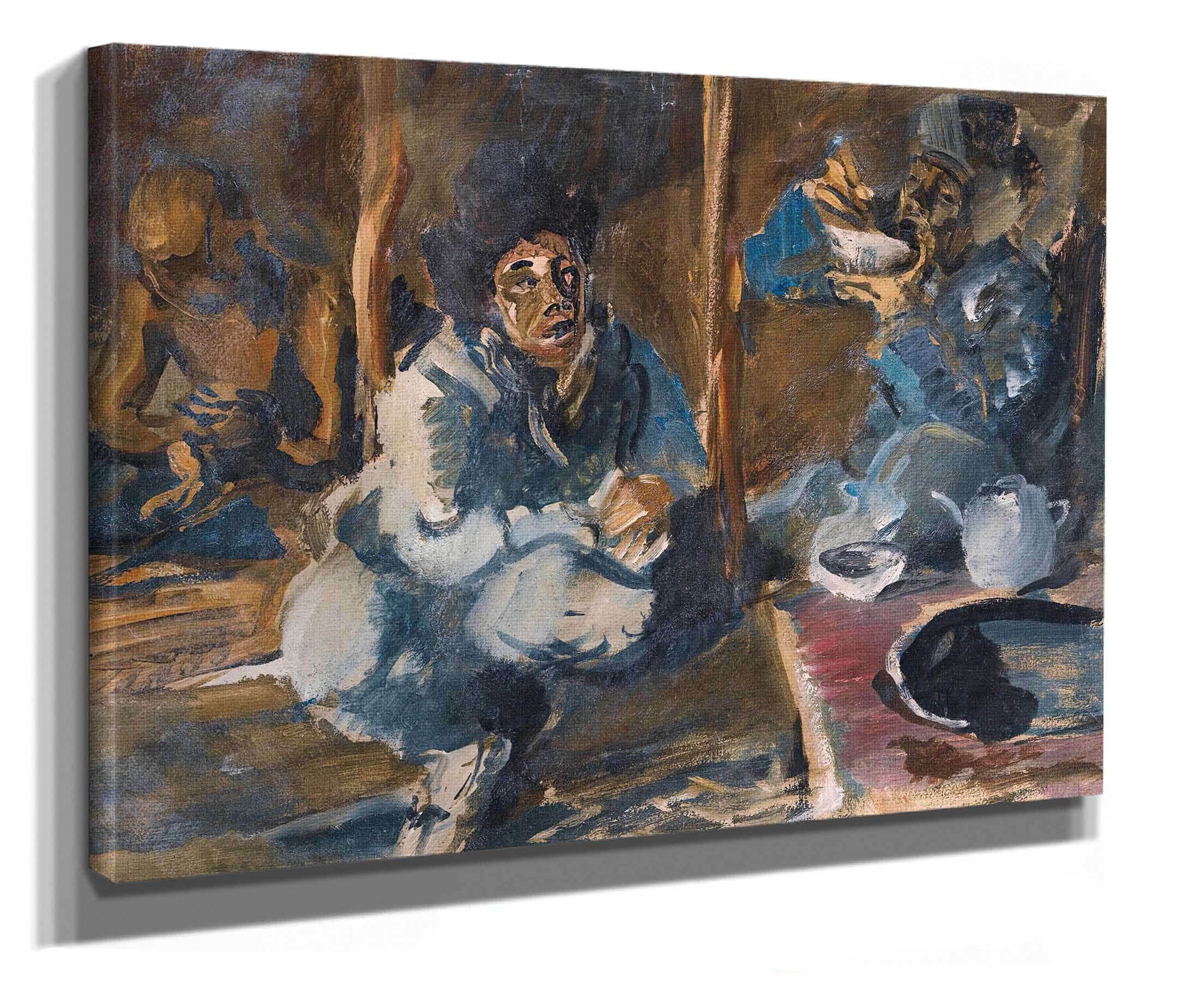 The Interior Of A Kirghiz Tent by Alexander Evgenievich Yakovlev - Image 2