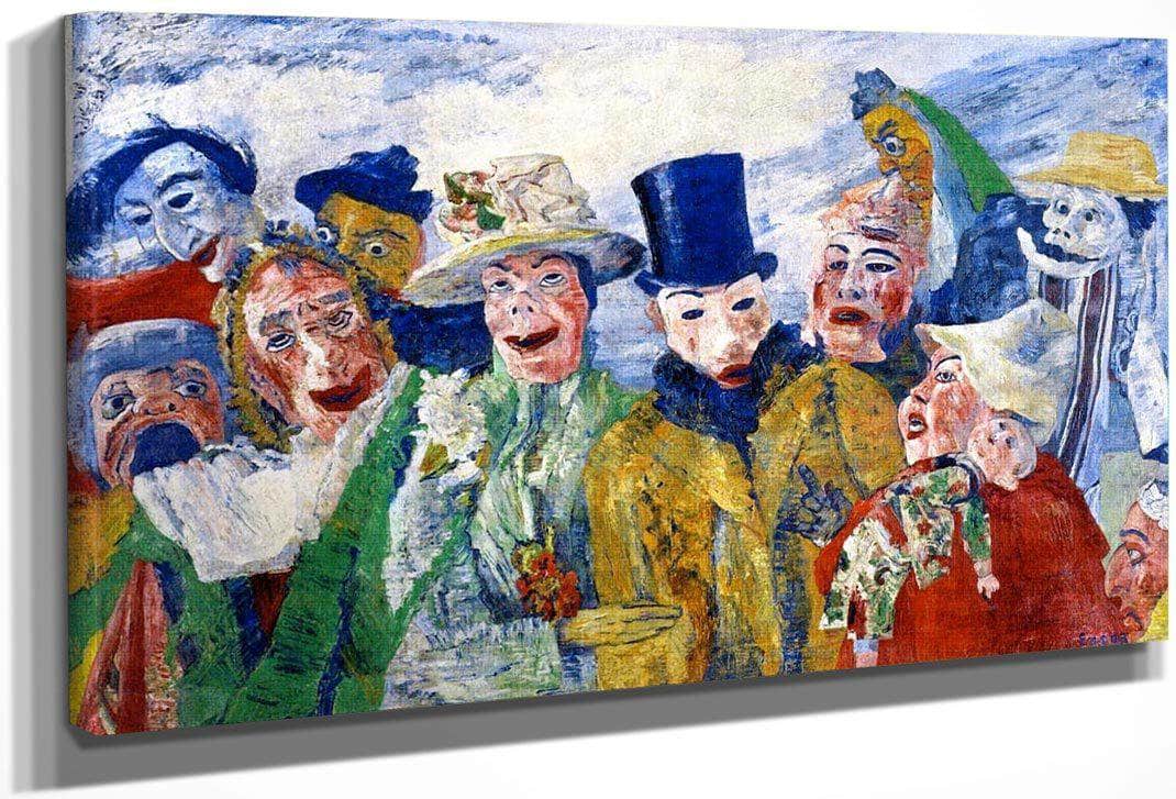The Intrigue By James Ensor