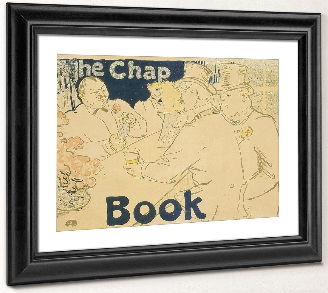 The Irish American Bar, Rue Royale, The Chap Book By Henri Marie Raymond De Toulouse Lautrec Monfa - Image 2