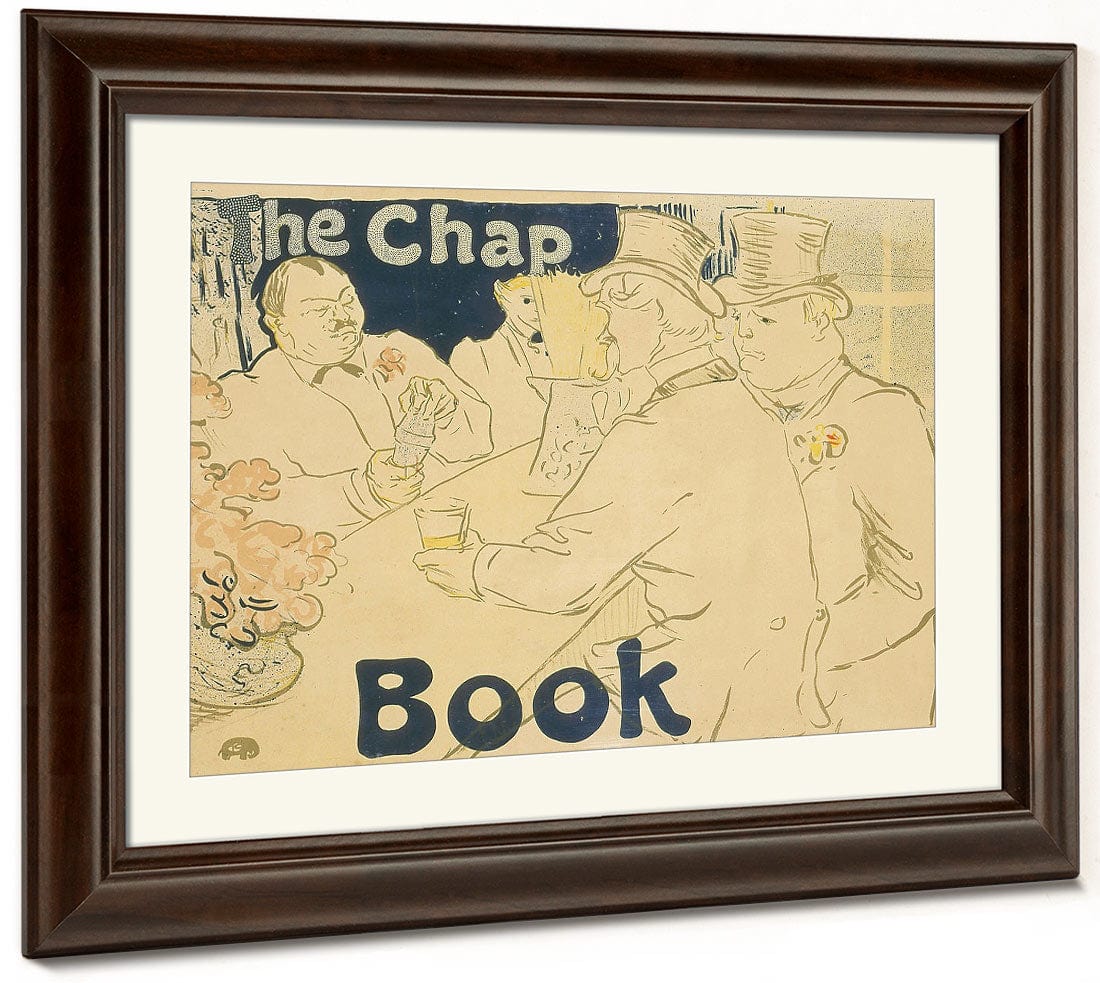 The Irish American Bar, Rue Royale, The Chap Book By Henri Marie Raymond De Toulouse Lautrec Monfa - Image 3