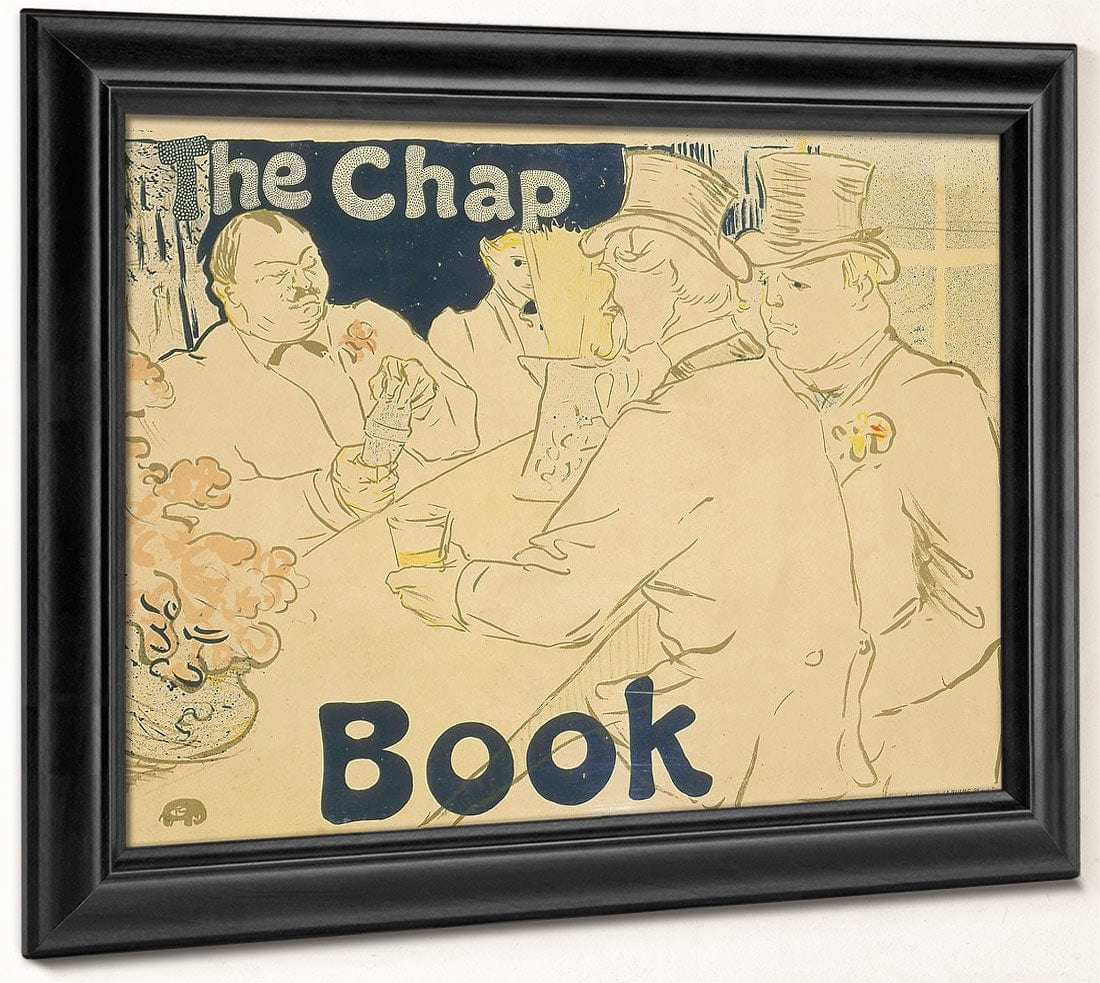 The Irish American Bar, Rue Royale, The Chap Book By Henri Marie Raymond De Toulouse Lautrec Monfa - Image 6