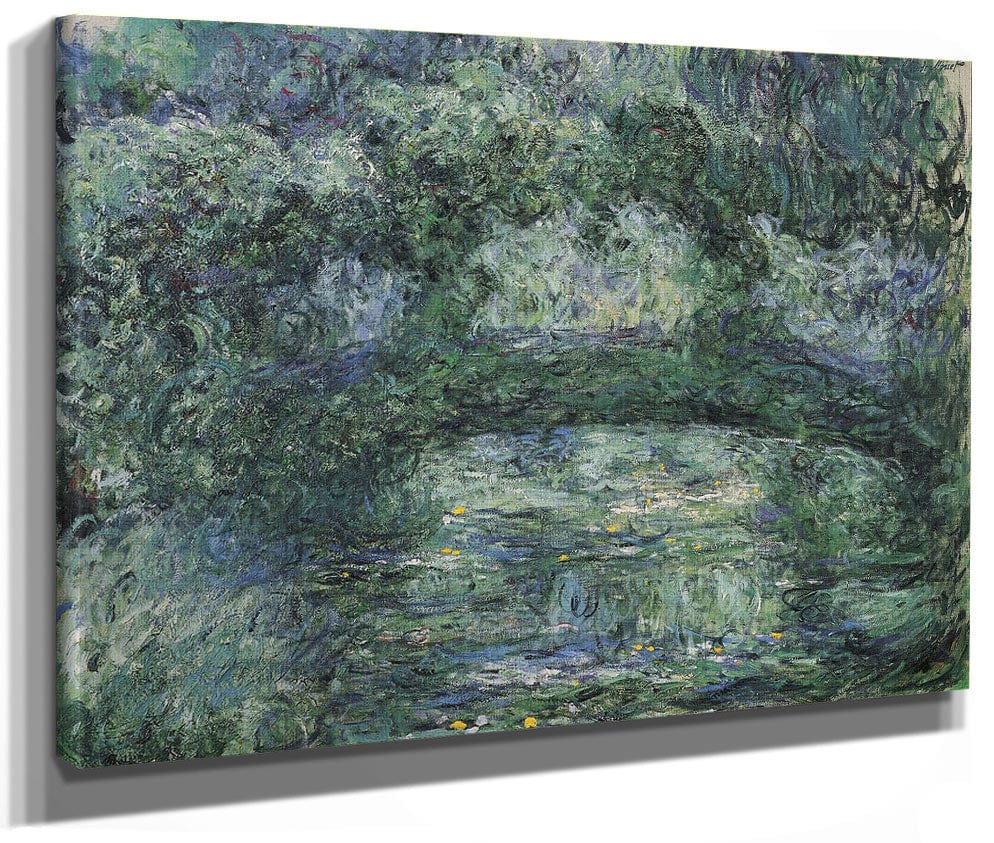 The Japanese Bridge 5 By Claude Monet