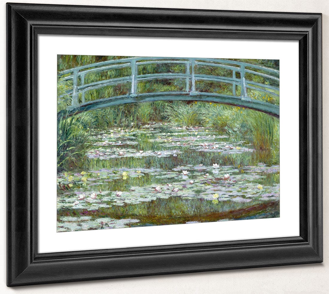 The Japanese Footbridge By Claude Monet - Image 4