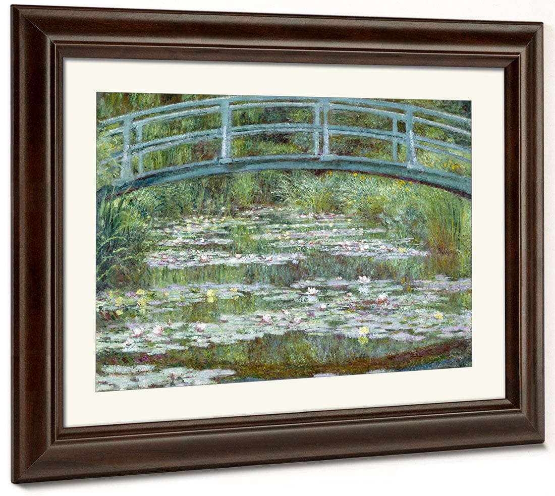 The Japanese Footbridge By Claude Monet - Image 5