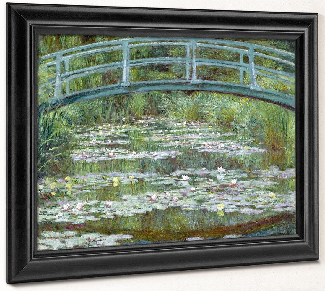 The Japanese Footbridge By Claude Monet - Image 8