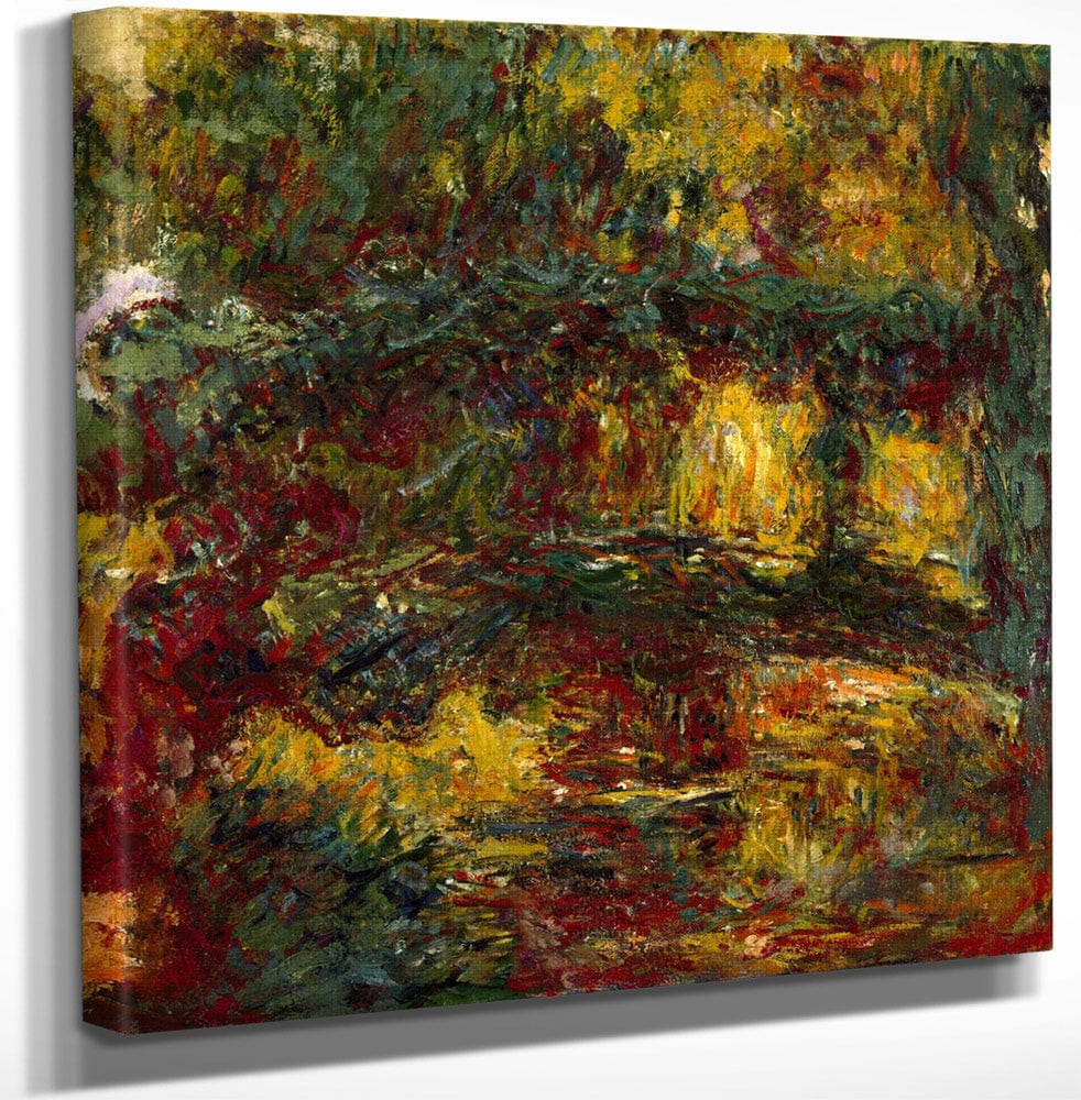 The Japanese Footbridge, Giverny By Claude Monet