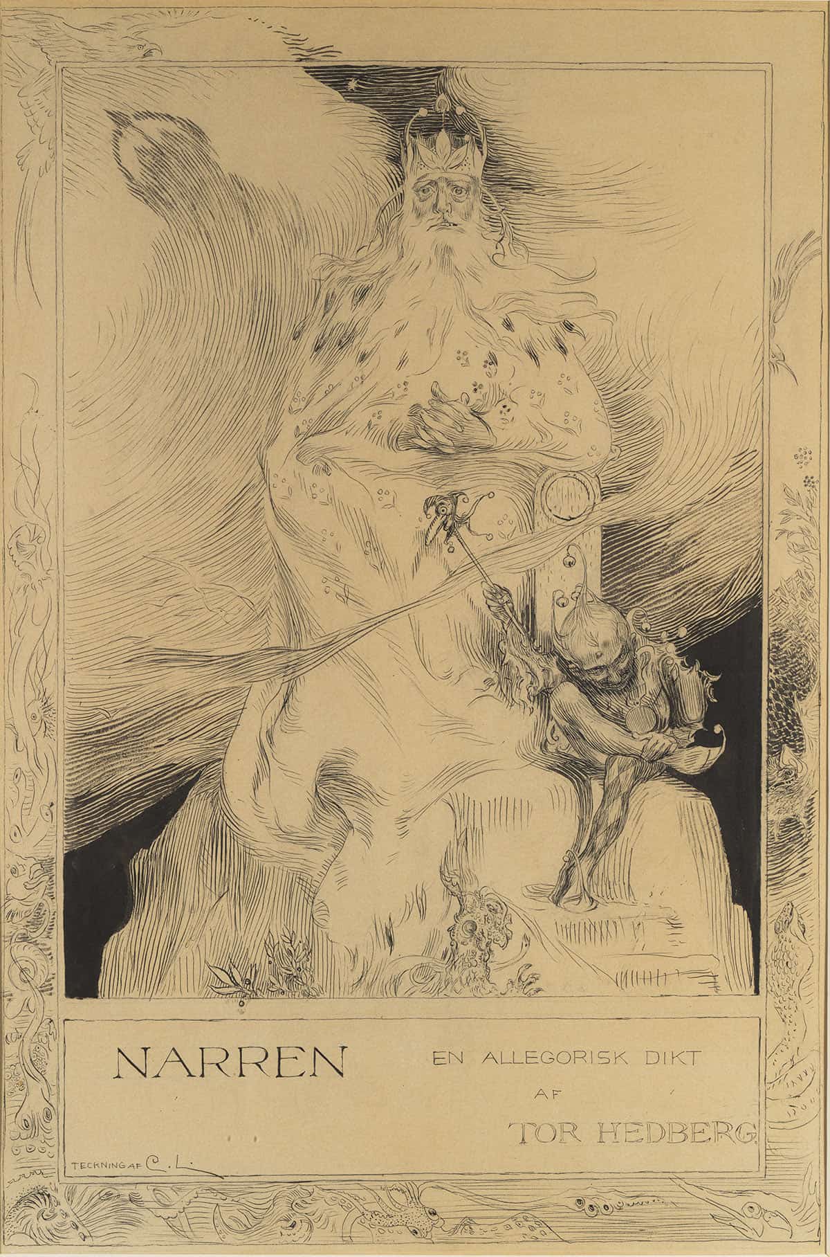 The Jester by Carl Larsson - Image 3