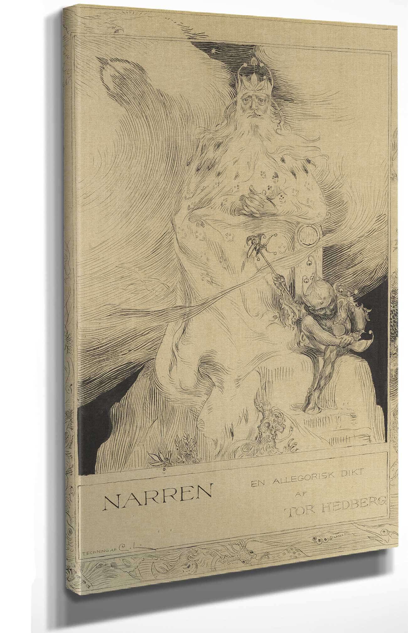 The Jester by Carl Larsson - Image 4