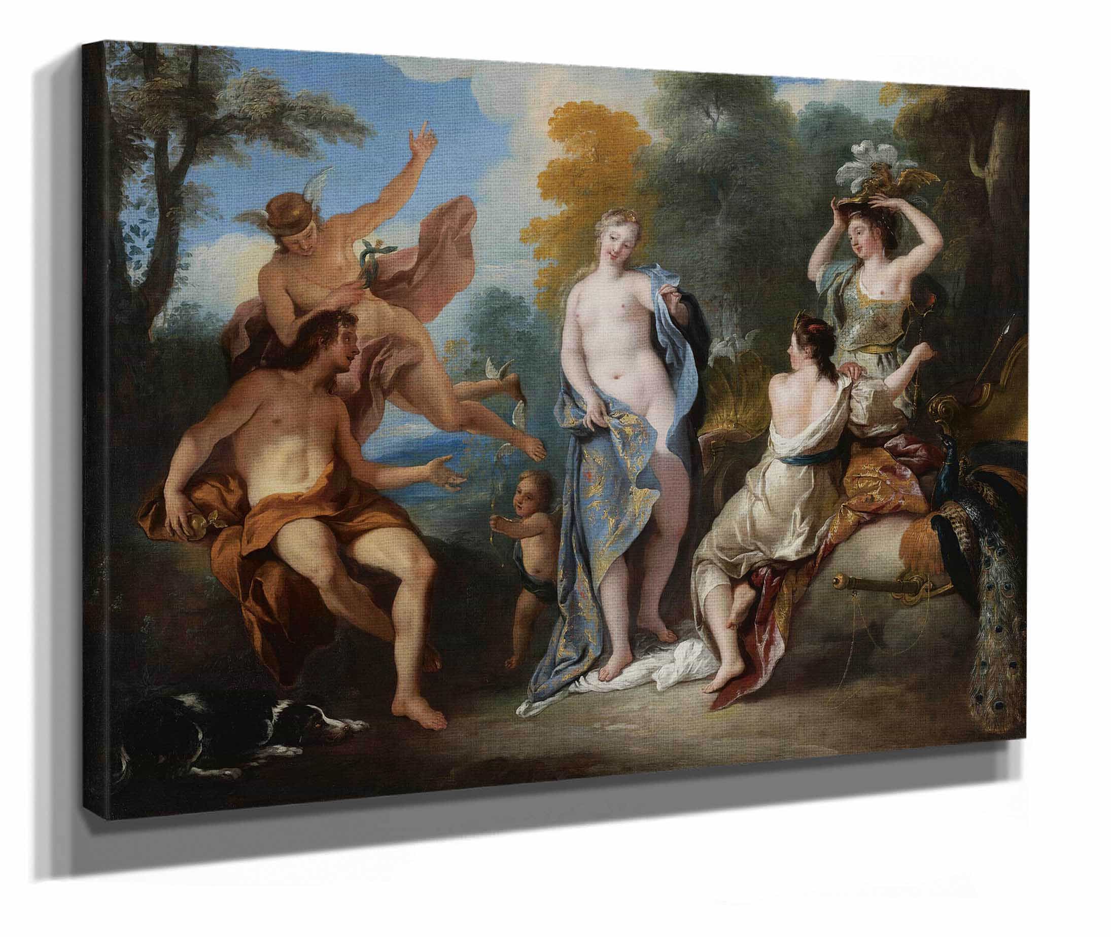 The Judgement Of Paris by Jean Francois De Troy - Image 2