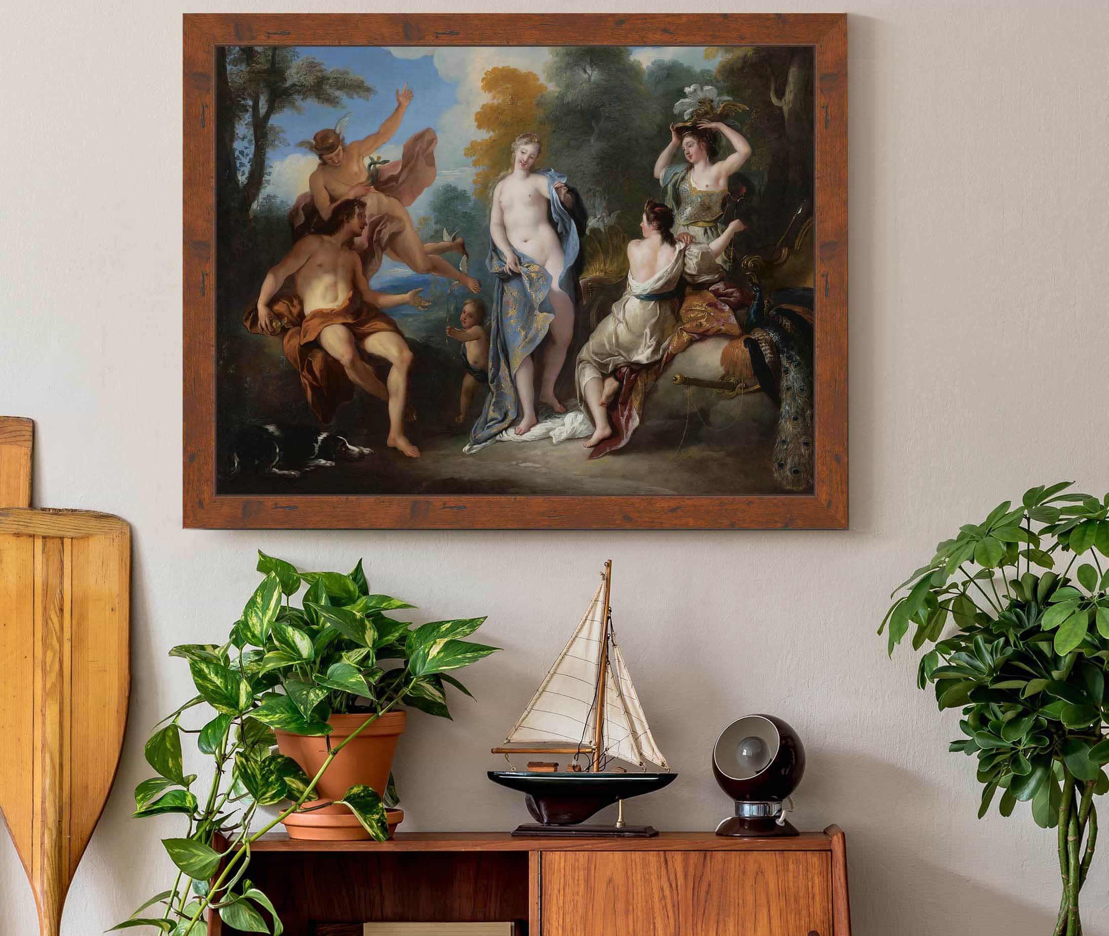 The Judgement Of Paris by Jean Francois De Troy - Image 3