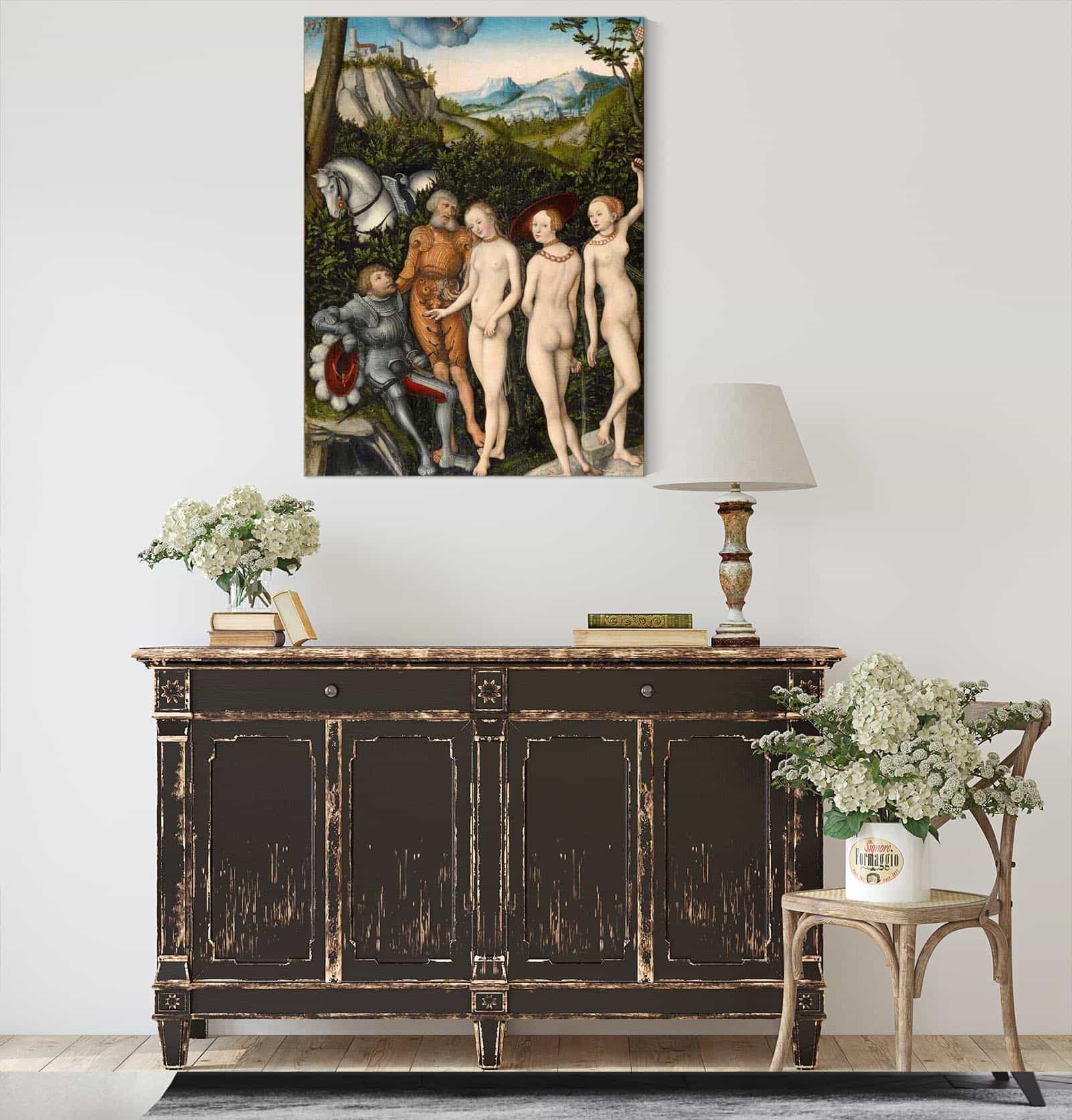 The Judgement Of Paris by Lucas Cranach The Elder - Image 6