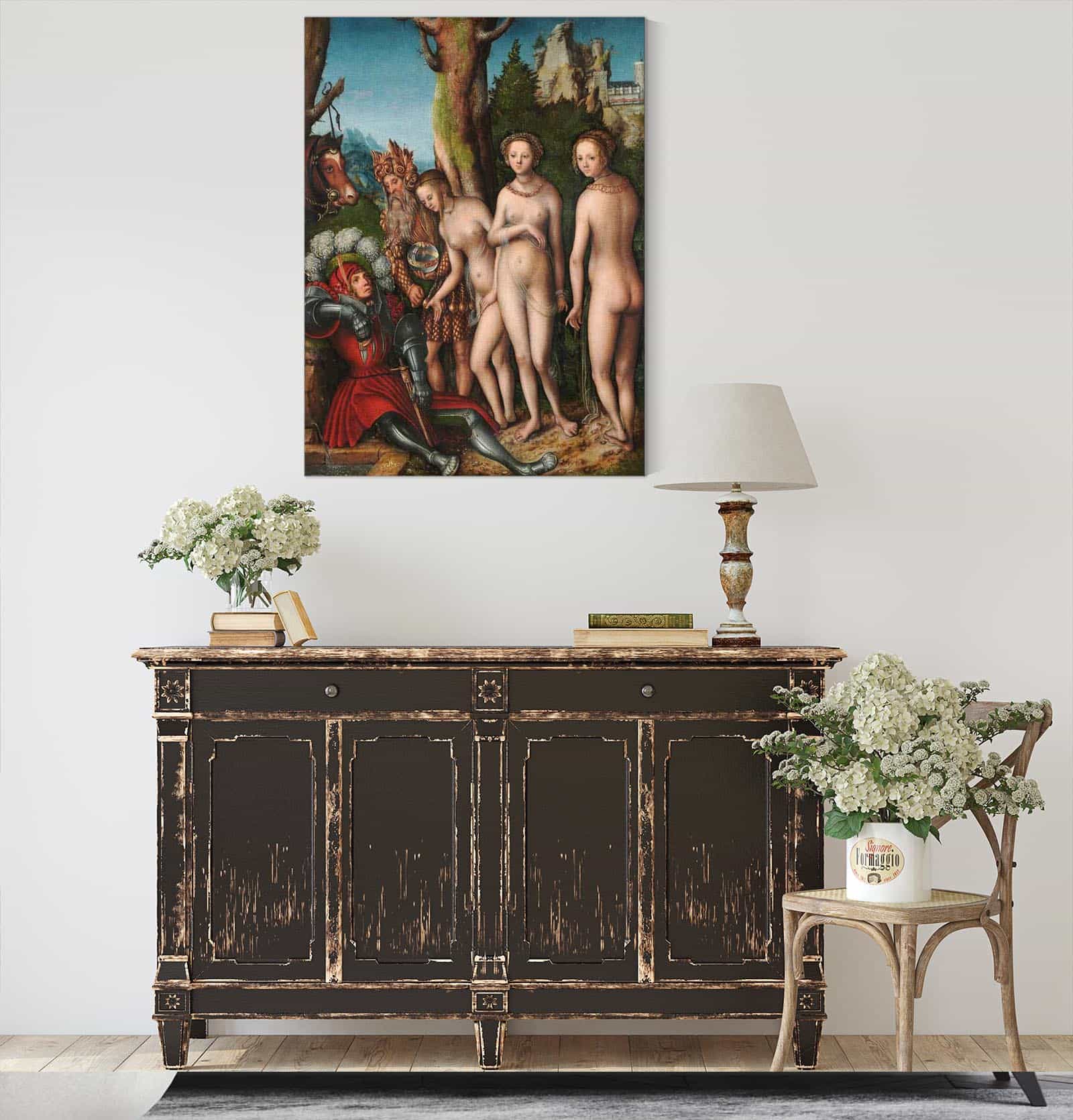 The Judgment Of Paris by Lucas Cranach The Elder - Image 8