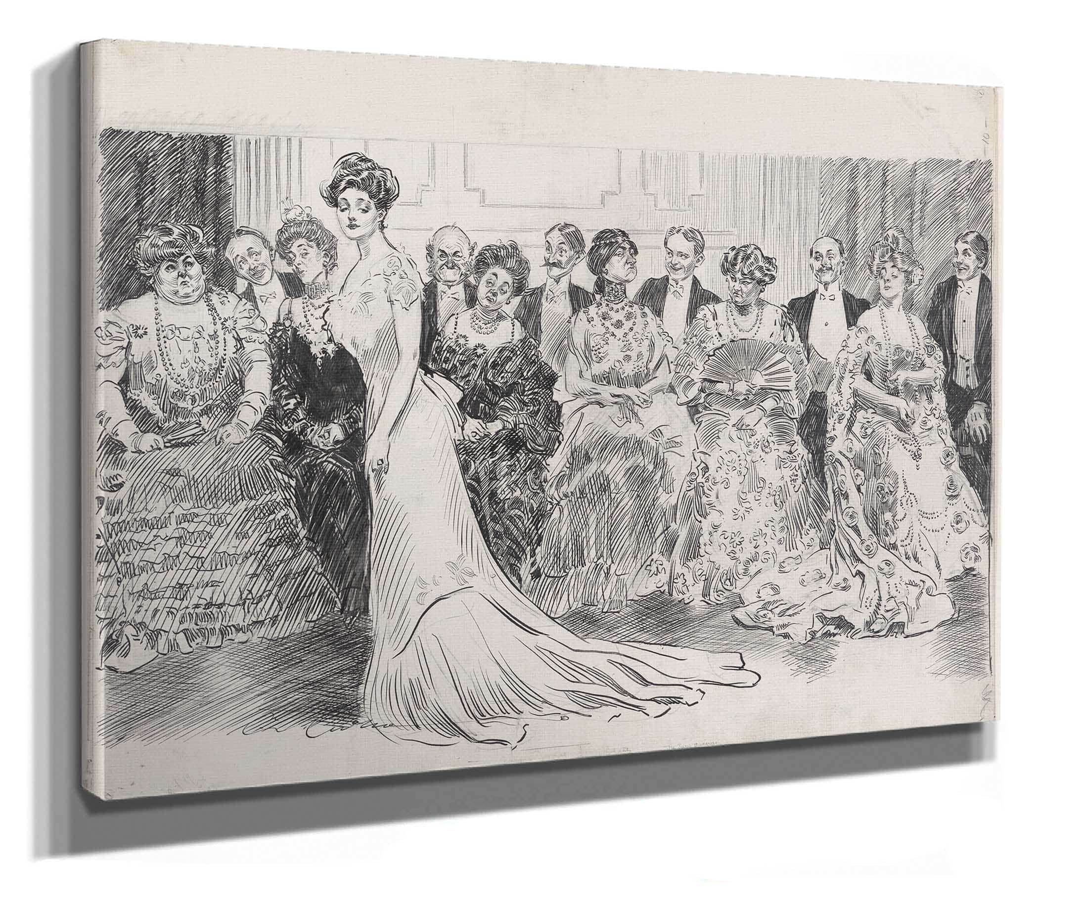 The Jury Disagrees by Charles Dana Gibson - Image 2