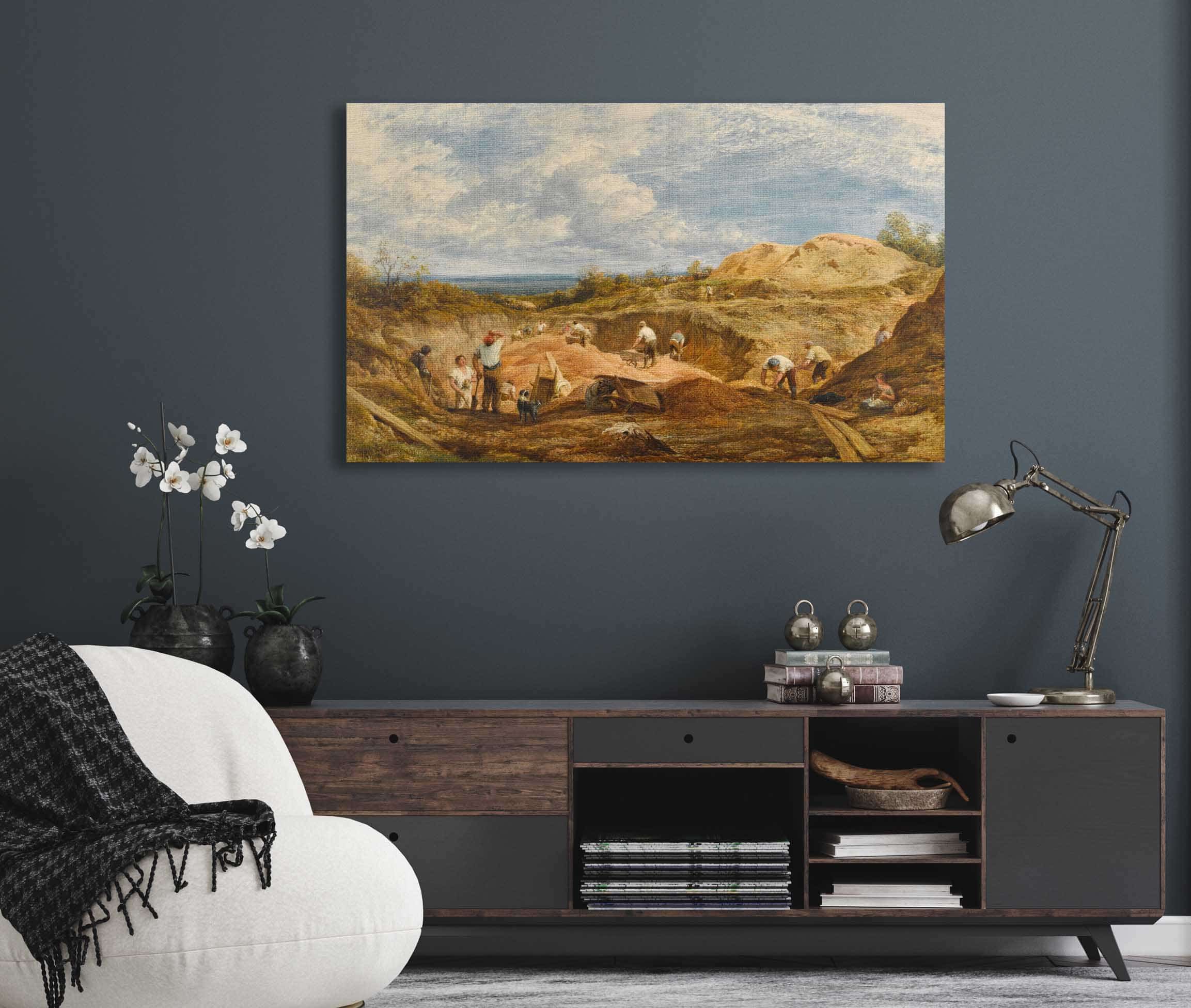 The Kensington Gravel Pits by John Linnell - Image 5