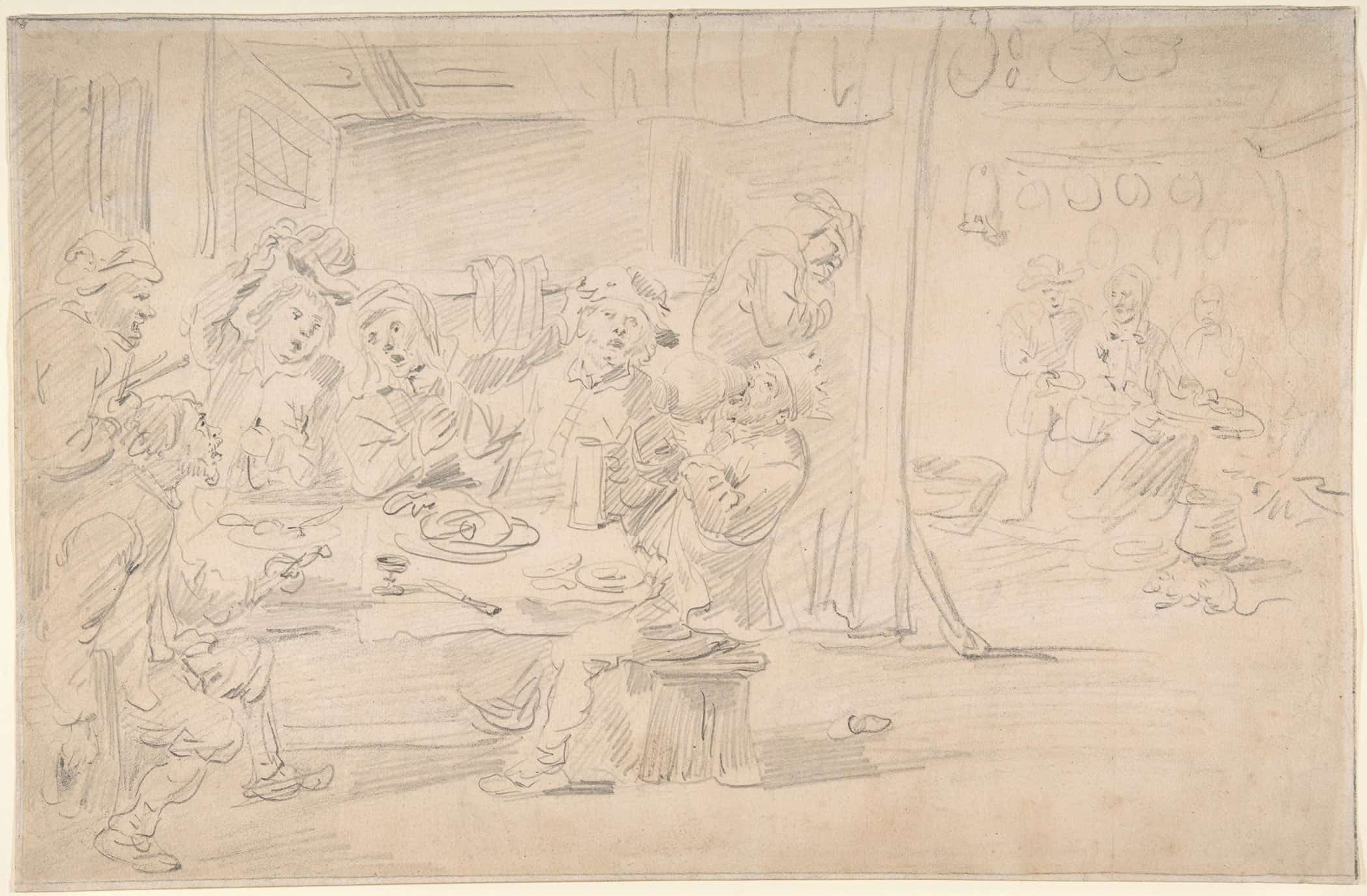 The King Drinks Th Century by David Teniers The Younger - Image 2