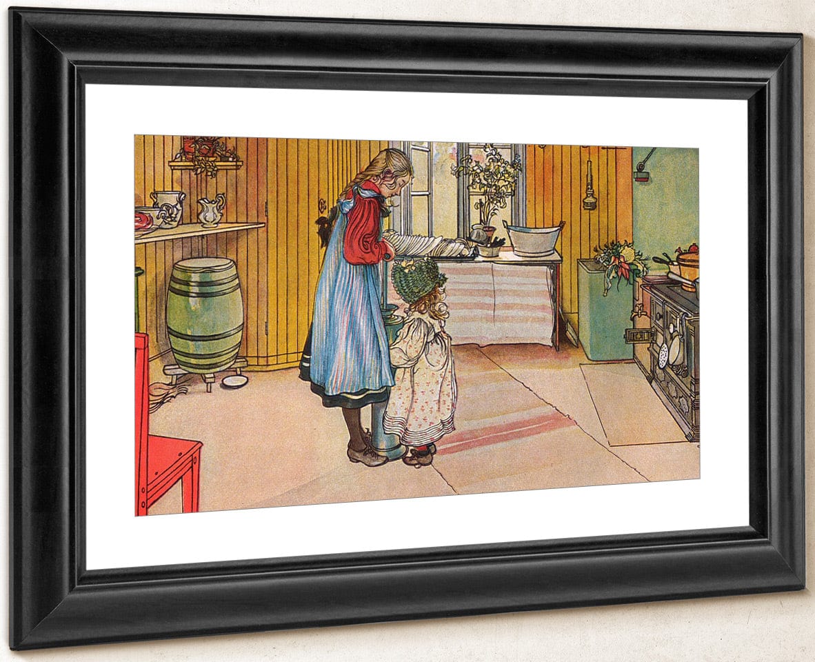 The Kitchen By Carl Larsson - Image 4