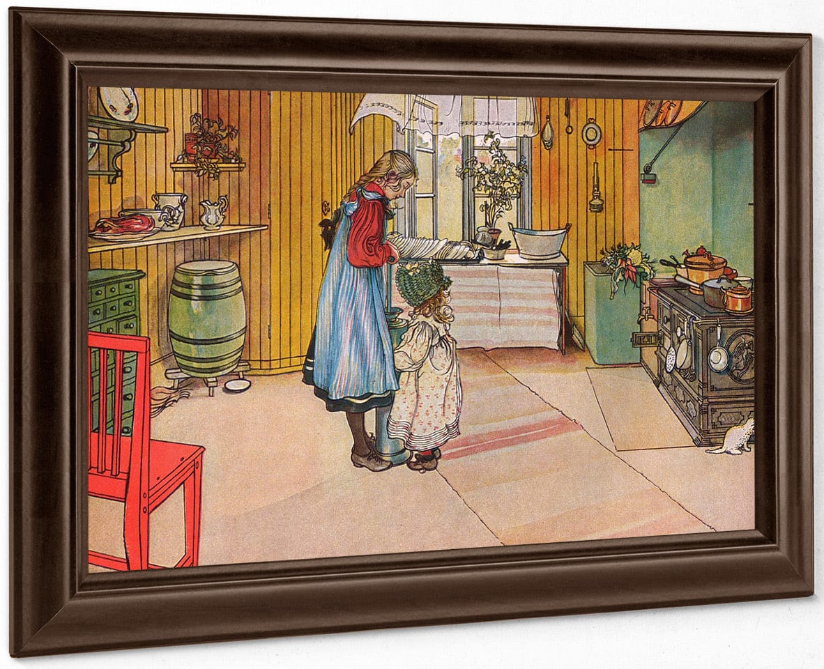 The Kitchen By Carl Larsson - Image 6