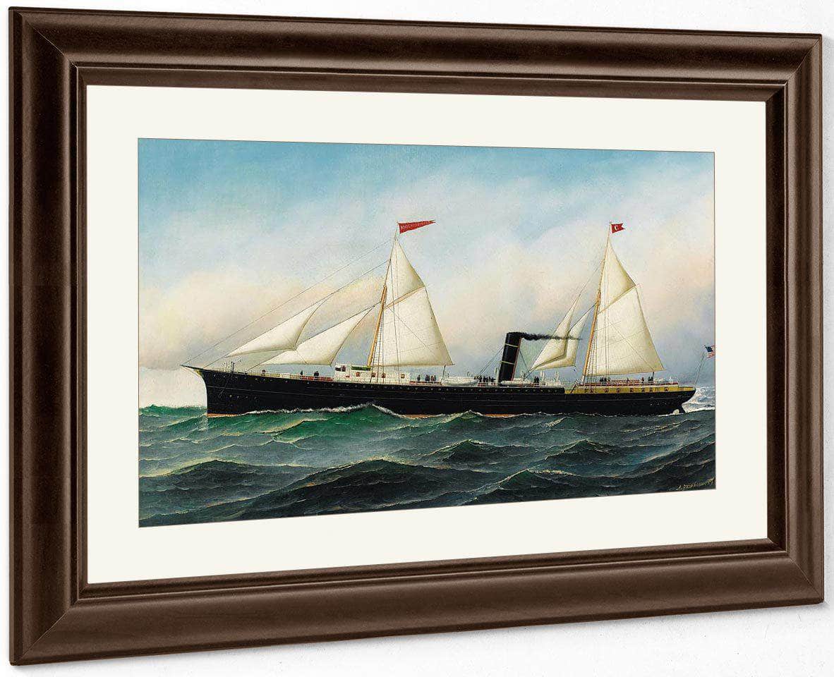 The Knickerbocker Steamboat 1892 By Antonio Jacobsen - Image 5