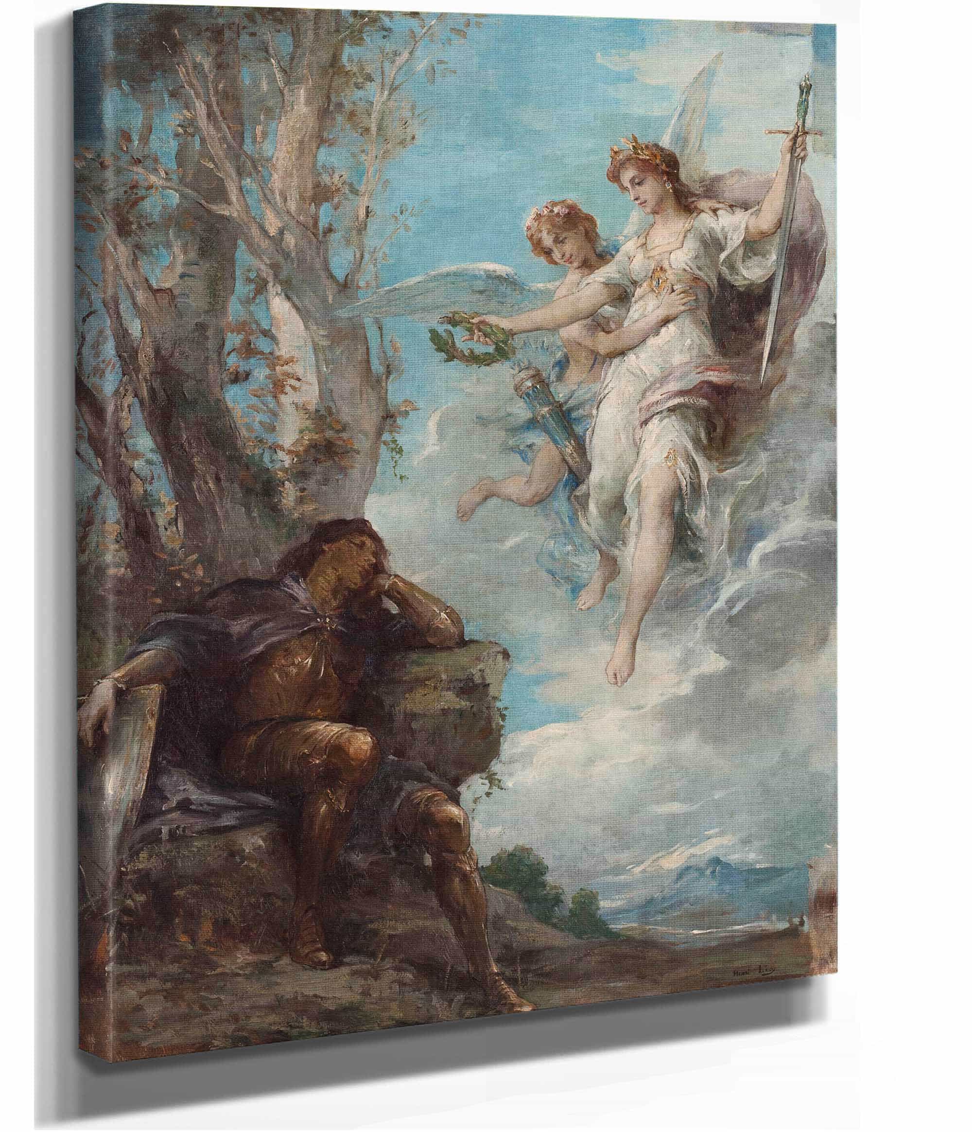 The Knights Dream by Henri Leopold Levy - Image 2