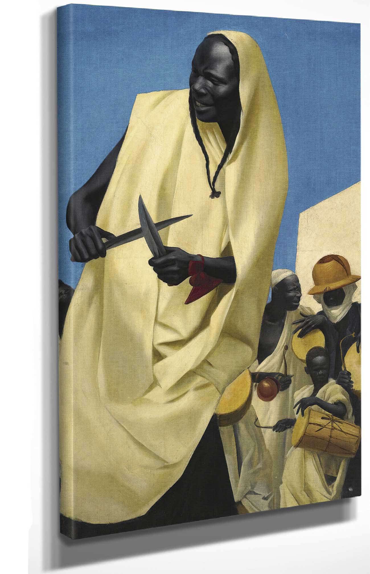 The Kuli Kuta Dance Niamey by Alexander Evgenievich Yakovlev - Image 4