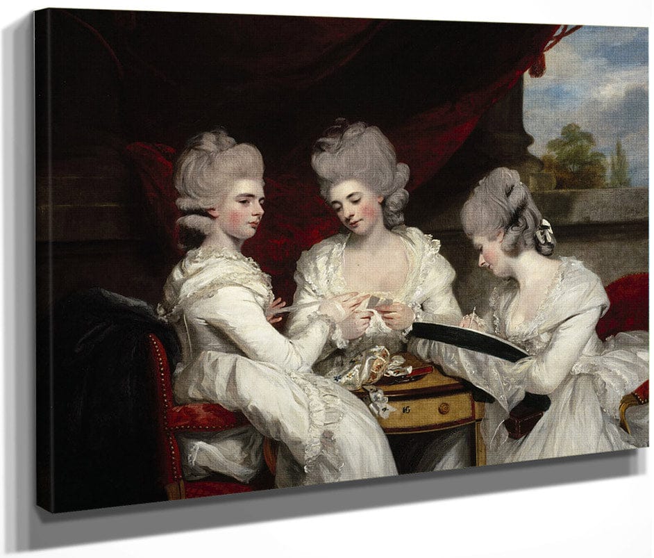 The Ladies Waldegrave By Joshua Reynolds